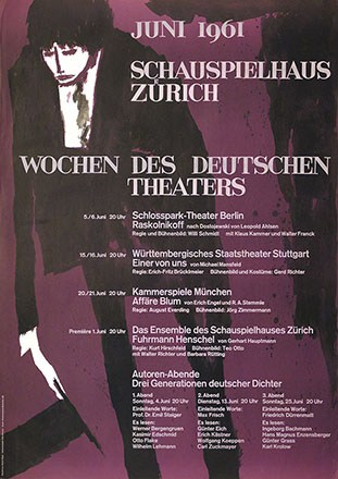 Wyss Robert - Wochen des deutschen Theaters