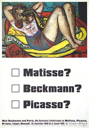 Wirz - Matisse?, Beckmann?, Picasso?