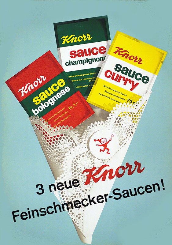Rolly Hanspeter (Eidenbenz Atelier) Knorr Saucen 