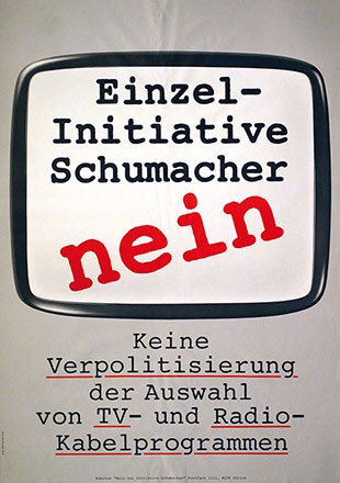 Anonym - Einzel-Initiative Schumacher Nein