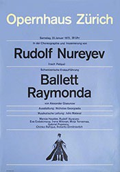 Müller-Brockmann & Co. - Rudolf Nureyev - Ballett Raymonda