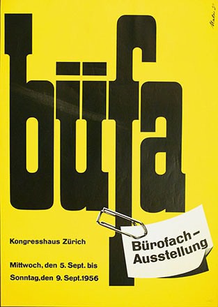 Malischke Otto - Büfa -Bürofach-Ausstellung