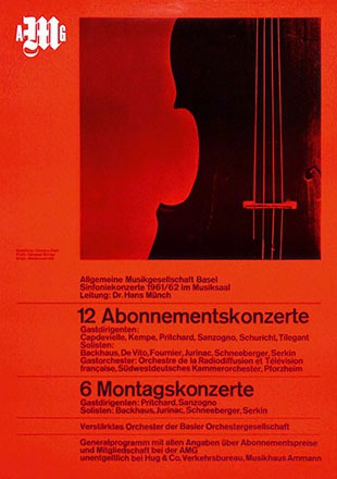 Piatti Celestino - AMG - Allgemeine Musikgesellschaft Basel