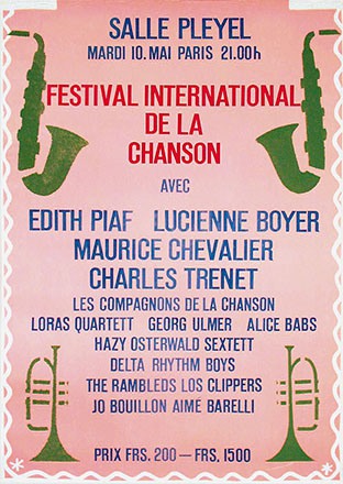 Anonym - Festival de la Chanson
