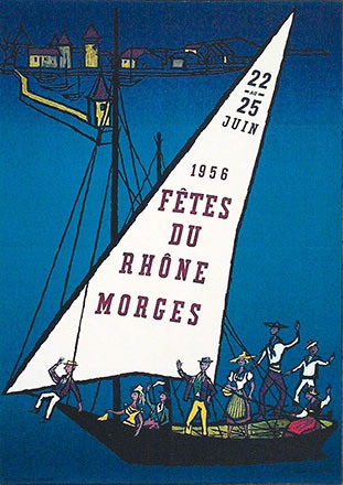 Bataillard Pierre - Fêtes du Rhône Morges