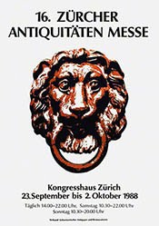 Anonym - 16. Zürcher Antiquitäten Messe