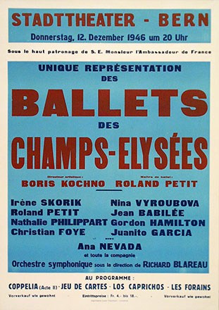 Anonym - Ballets des Champs-Elysées