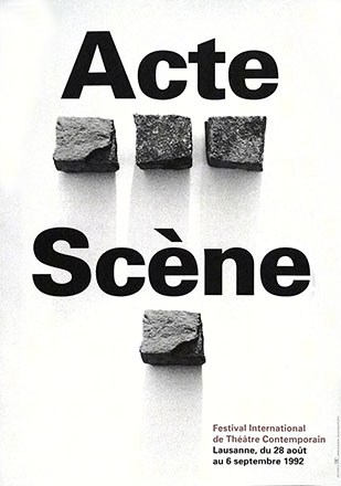 Trio Publicité - Acte - Scène