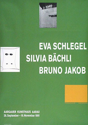 Hoffmann Anne - Eva Schlegel / Silvia Bächli / Bruno Jakob