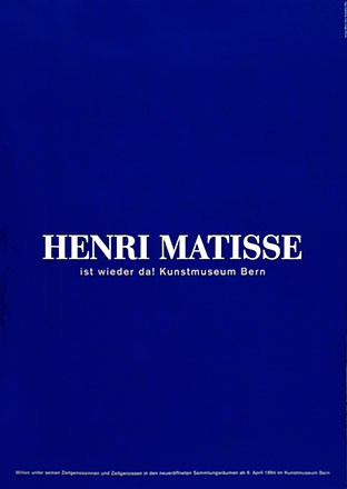 Milnor + Hess - Henri Matisse