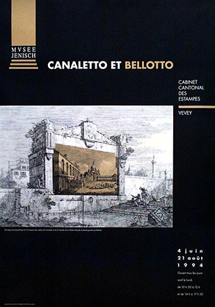 Anonym - Canaletto et Bellotto