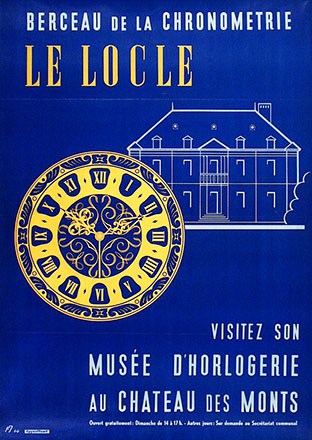 Monogramm F.J - Berceau de la Chronometrie Le Locle