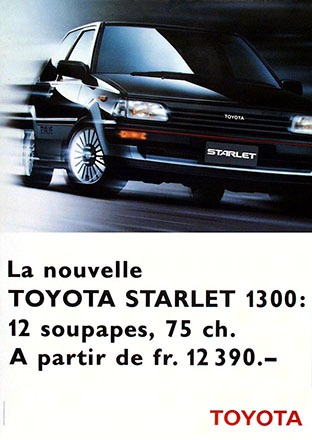 Wirz Adolf Werbeagentur - Toyota Starlet 1300