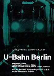 Müller-Brockmann Josef - U-Bahn Berlin