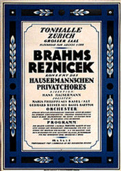 Monogramm H. - Brahms Reznicek