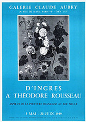 Anonym - D'Ingres a Théodore Rousseau