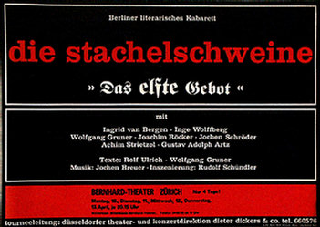 Wolff Walter - Die Stachelschweine