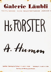 Anonym - Forster / Humm