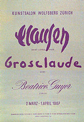 Anonym - Clausen / Grosclaude / Guyer
