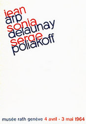 Anonym - Jean Arp / Sonia Delaunay / Serge Poliakoff