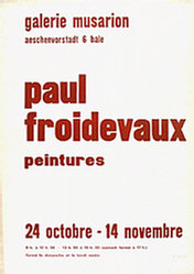 Anonym - Paul Froidevaux