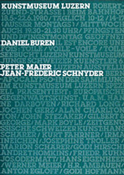 Steinemann Tino, Clemenz Philipp - Daniel Buren / Peter Maier / Jean-Frederic Schnyde