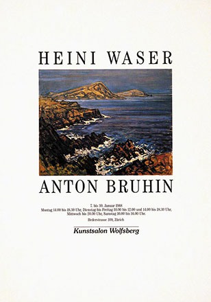 Anonym - Heini Waser - Anton Bruhin