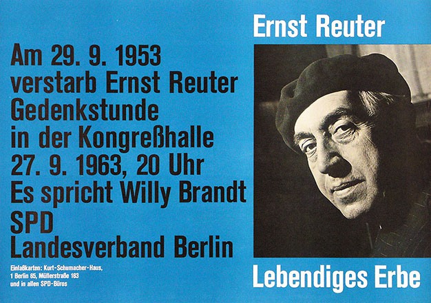 Anonym - Gedenkstunde Ernst Reuter
