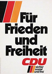 Anonym - Für Frieden und Freiheit - CDU