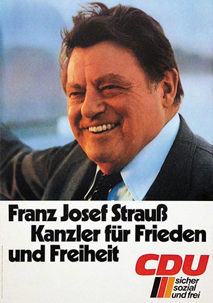 Anonym - CDU - Franz Josef Strauss