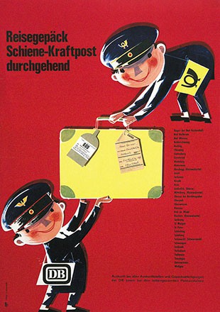 Schmandt Hans - Deutsche Bundesbahn - Kraftpost