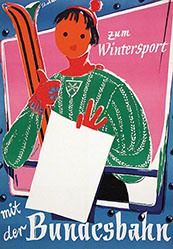 Schwabe - Deutsche Bundesbahn - Wintersport