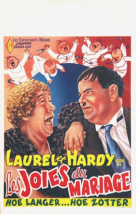 Anonym - Laurel & Hardy - Joies du mariage
