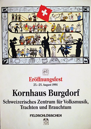 Bachmann-Geiser Eugen - Eröffnungsfest - Kornhaus Burgdorf