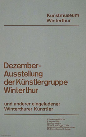 Anonym - Künstlergruppe Winterthur