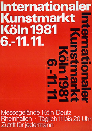 Anonym - Internationaler Kunstmarkt Köln