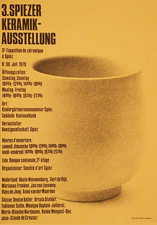 Gafner A. - 3. Spiezer Keramik-Ausstellung