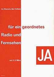 Anonym - Radio und Fernsehen Ja