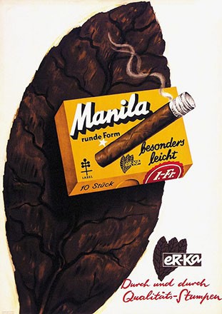 Zellweger Reklame - Manila runde Form