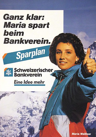 Lintas Werbeagentur - Schweizerischer Bankverein Maria Walliser