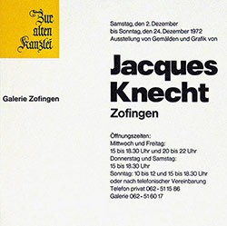 Anonym - Jacques Knecht Zofingen