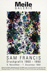 Anonym - Sam Francis Druckgrafik