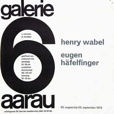 Anonym - Henry Wabel - Eugen Häfelfinger