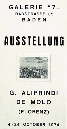 Anonym - Ausstellung G. Aliprindi de Molo