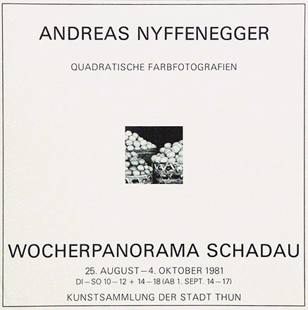 Anonym - Andreas Nyffenegger