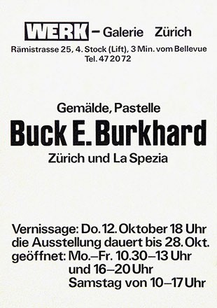 Anonym - Buck E. Burkhard