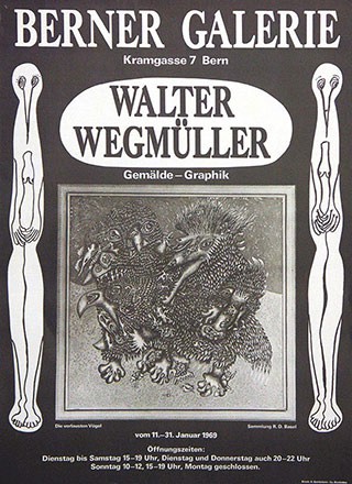 Anonym - Walter Wegmüller - Gemälde - Graphik