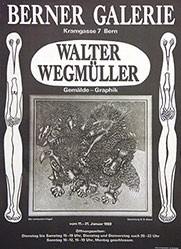 Anonym - Walter Wegmüller - Gemälde - Graphik