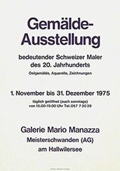 Anonym - Gemälde-Ausstellung bedeutender Schweizer Maler de