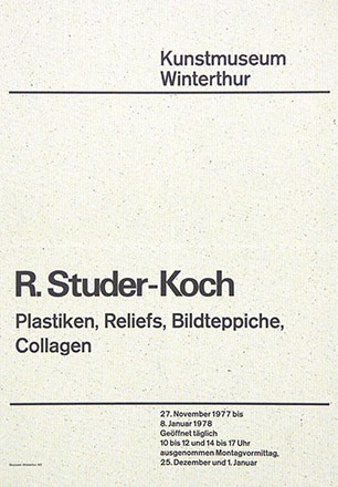 Anonym - R. Studer-Koch